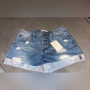 Kancan denim shorts